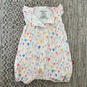 Magnetic Me- 6-9 mo modal romper